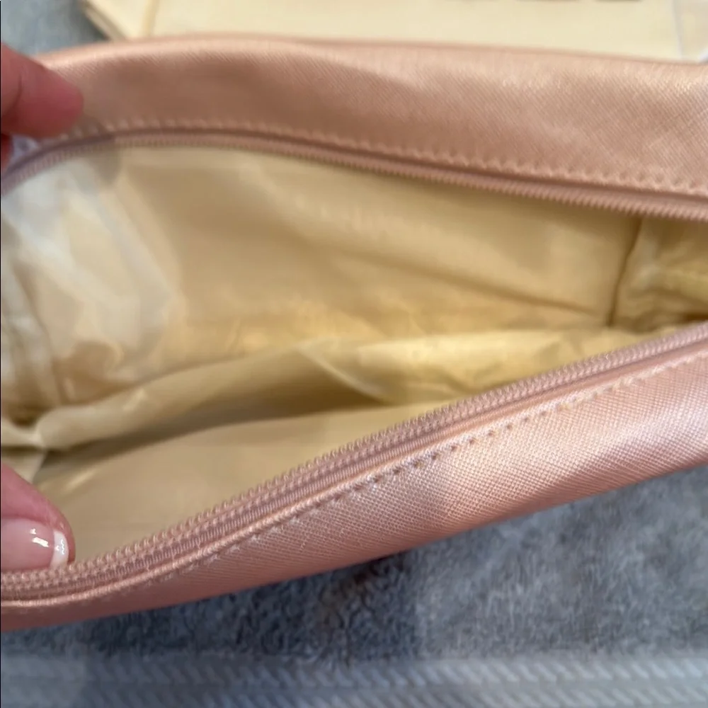 Pastel Lettered Makeup Bag - Pink, Lavender, Cream, Blue, Rose